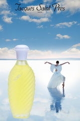 Jacques Saint Pres CIEL white rose floral bouquet evokes elegant femininity