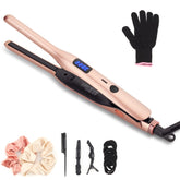 JAETON pencil flat iron close-up with 3-10 inch plates for precise root styling.