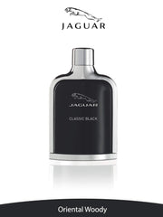 Jaguar Classic Black citrus-top-notes visual emphasizes a fresh daytime scent.