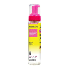 Jamaican Mango & Lime Braids Your Way mousse after drying shows a smooth finish.