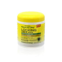 Jamaican Mango & Lime Locking Creme Wax Mango application on locs demonstrating smooth, healthy-looking styling