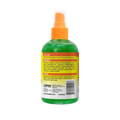 Jamaican Mango & Lime Love Your Locs spray cooling scalp close-up showing instant cooling sensation