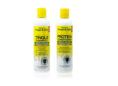 Jamaican Mango & Lime Love Your Locs tingle shampoo bottle refreshing scalp sensation and cleansing