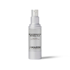 Jan Marini Age Intervention Retinol Plus jar closeup highlights creamy texture for smoother skin