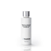 Jan Marini Benzoyl Peroxide 10% lotion bottle targets acne-prone skin for clearer areas.