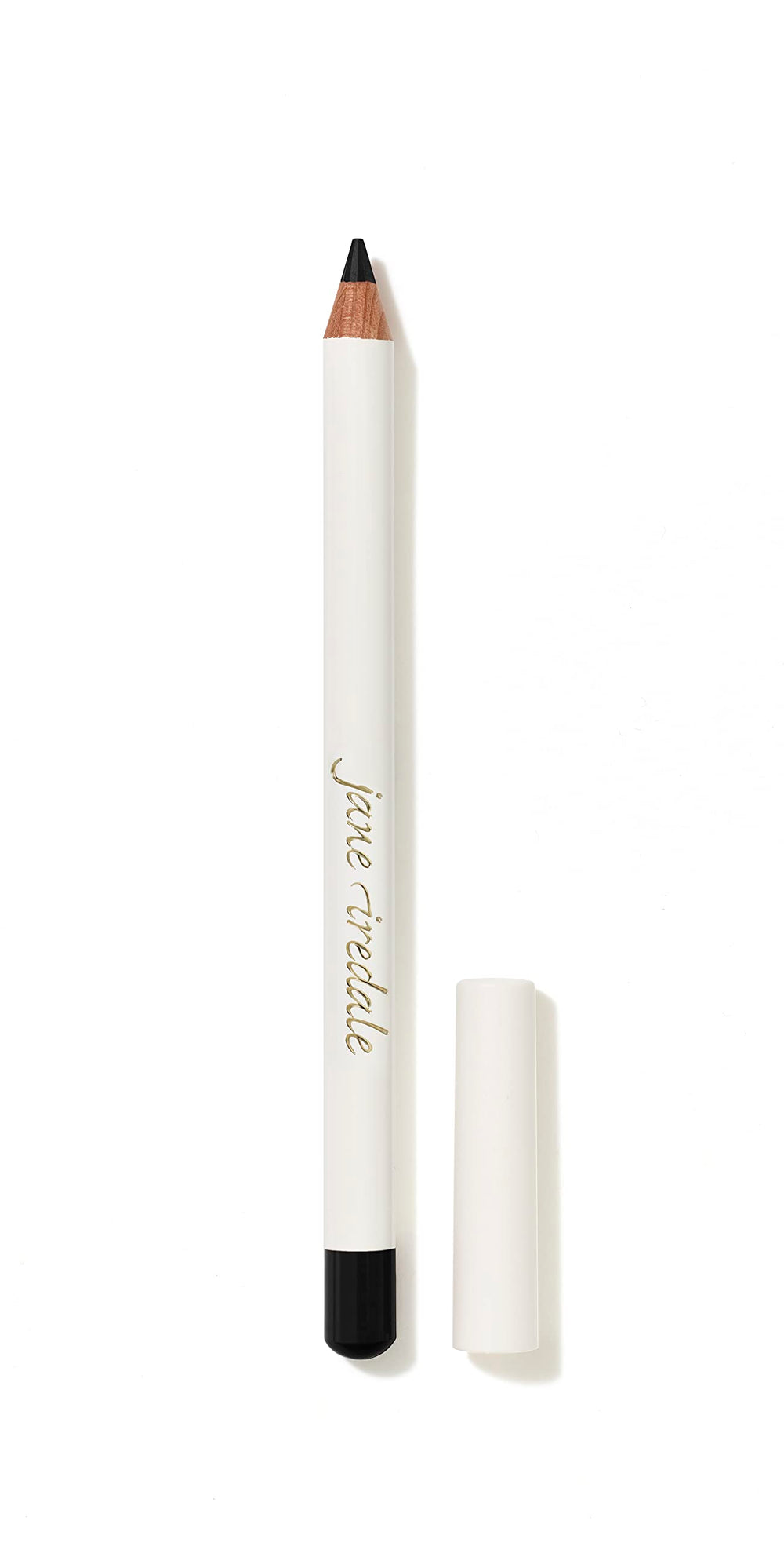 jane iredale Eye Pencil Basic Black swatch for lasting definition