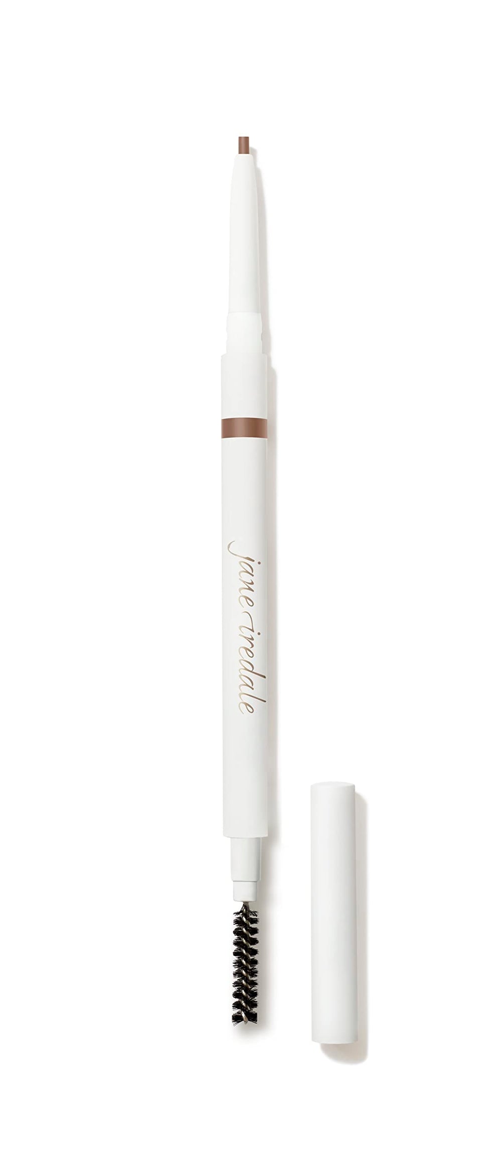 Jane Iredale PureBrow Ash Blonde close-up showing precise pencil tip for natural brow definition.