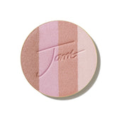 Jane Iredale PureBronze shimmer bronzer refill in compact for a natural, radiant glow.