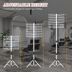 JANMPASK braiding-rack-collapsible-base provides stable setup and easy storage after use