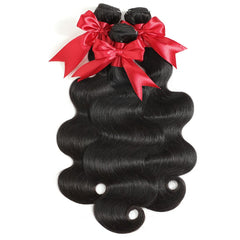 Jarama Brazilian body wave bundle 22 inch displays smooth, durable hair for long wear.