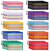 Jarlink 40-pack mesh pouches in ten colors for easy organization.
