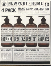 JAROFUREL Newport Home Hand Soap with rosemary mint, soothing daily hand care and refreshing scent.