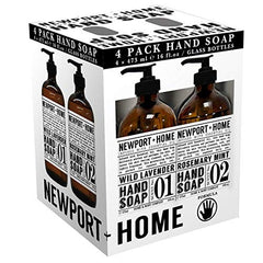 JAROFUREL Newport Home Hand Soap with wild lavender, calming aroma for gentle cleansing.