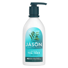 JASON Tea Tree Purifying Body Wash bottle-front for daily, gentle cleanse.