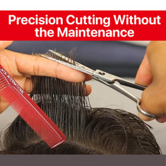 Jatai Feather Japanese stainless steel ice-tempered blades for lasting sharpness and accuracy.