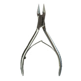 Jaws Podiatry small surgical-grade toe nail clipper closeup shows durability and precision for tough nails.
