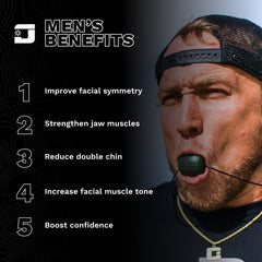 Jawzrsize Pop N Go side angle shows light neck tightening during workouts.