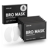 JAXON LANE BRO MASK under-eye patches box with six hydrogel pads for refreshed eyes.