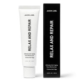 JAXON LANE Relax and Repair bottle front highlights fragrance-free anti-aging moisturizer for daily hydration.
