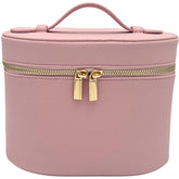 JAZD vanity case makeup bag top handle enables quick grab-and-go organization for travel
