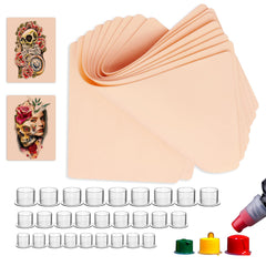Jconly 310pcs tattoo practice kit full set image showcases a complete starter bundle for safe practice.