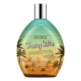 Jeallis extreme-dark-tanning-lotion-bottle delivers a richer bronze glow with maximum hydration.
