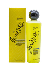 Jean Nate Revlon After Bath Splash bottle front view for classic post-shower freshness