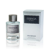 Jean Rish Essencia spritz bottle shows mint top notes for a refreshing daytime boost