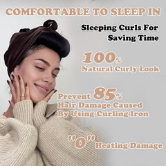 Jejucy heatless curls overnight rubber core offers flexible, durable shape