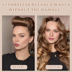 Jejucy heatless curls overnight velvet outer fabric close up for gentle grip