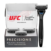 Jeremy's Razors for Men precision razor with ergonomic grip for a close comfortable shave.