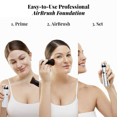 Jerome Alexander AirFinish Setting Spray mist to lock in makeup look