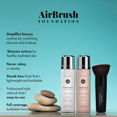 Jerome Alexander LiquidSilk Air Primer close-up highlighting pore-minimizing smoothness.