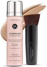 Jerome Alexander MagicMinerals airbrush foundation bottle offers smooth, buildable coverage.