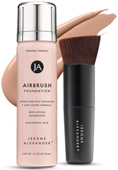 Jerome Alexander MagicMinerals airbrush foundation set delivering an effortless natural finish