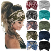 Jesries 10-piece headband set offers colorful options for daily wear and sports