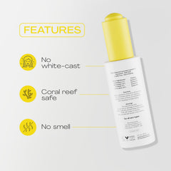 Jess Beauty Sun Drops with Camellia Sinensis delivers antioxidant support for the skin.