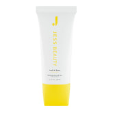 JESS BEAUTY Let it Sun sunscreen bottle offers compact SPF50+ protection for daily outdoor use
