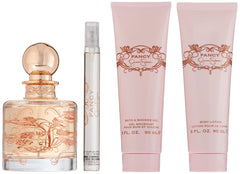 Jessica Simpson Fancy 4 Piece Gift Set full-size EDP spray for versatile everyday fragrance