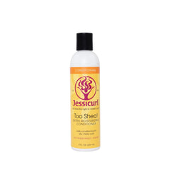 Jessicurl Too Shea! Extra Moisturizing Conditioner bottle delivering rich hydration for dry curls
