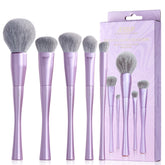 Jessup 5pc face brush set foundation brush delivers precise base makeup.