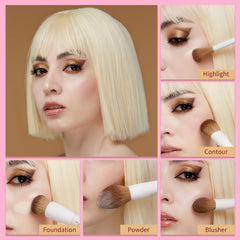 Jessup eye brushes provide precise tools for clean eye makeup results.