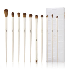 Jessup 10pc eye brush set full view shows versatile eye creation options