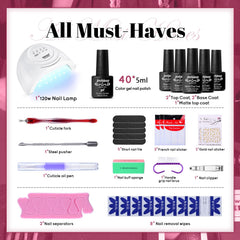 JEWHITENY 48W LED nail lamp with LCD speeds curing