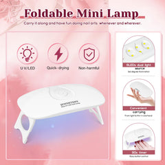 JEWHITENY poly nail gel kit includes essential tools for beginner-friendly setups.