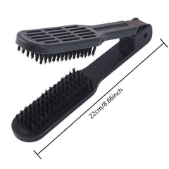 JIANWEI hair straightening comb close-up teeth for straightening and shine