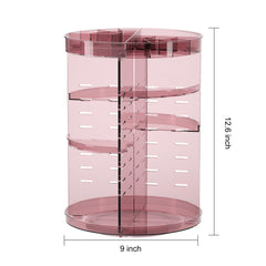 Jiavarry lipstick-slot top design with seven slots and brush holes for organized essentials.