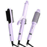JIGGL 3-in-1 hair styler in a travel-compact setup for on-the-go styling