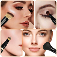 JILIER powder brush designed to apply powder evenly and reduce waste.