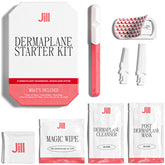 JILL Dermaplane Starter Kit in Rose packaging for easy at-home glow routine